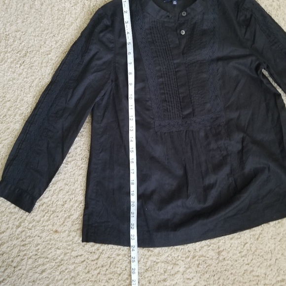 Madewell eyelet peasant popover top - Picture 6 of 8